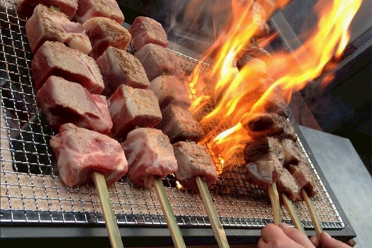 ［25］ジャンボロースステーキ串